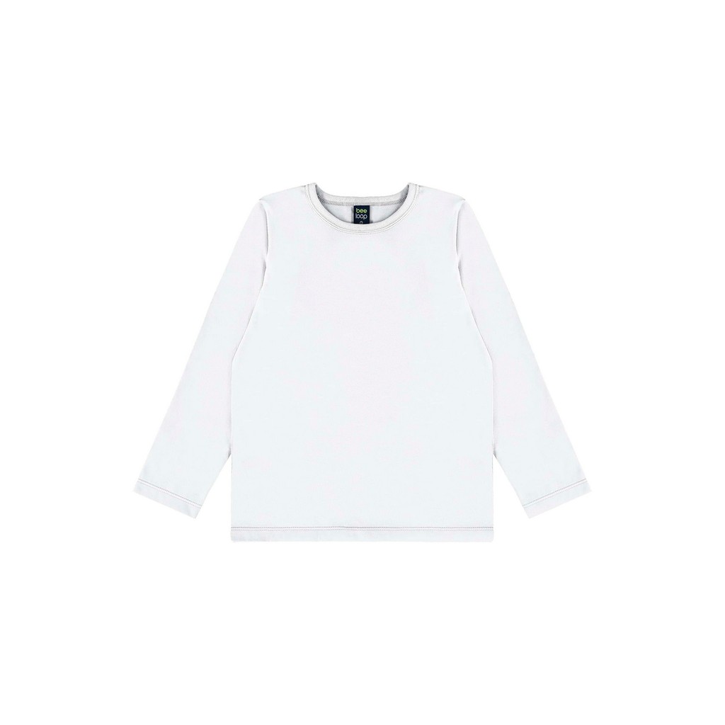 Blusa Infantil Manga Longa em Meia Malha Bee Loop em Oferta na Shopee