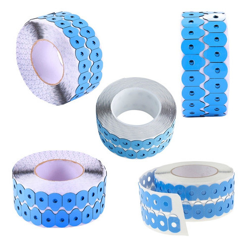 Finish Blocking Pads Adesivo Para Óculos 1000 Unidades Fixação Lente Facetadora Insumo Óptico p/ Len