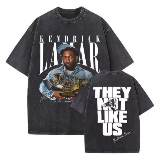 Camiseta Estampa Adulto/Infantil Lançamento Unissex Em Algodão Cantor Kendrick Lamar.