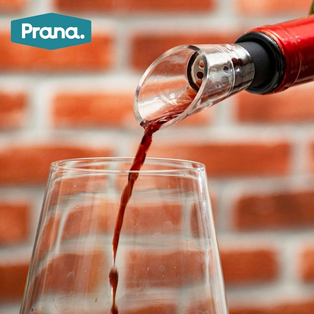Aerador Oxigenador de Vinhos Tinto Bebida  Profissional Universal Bar Garrafa Dosador Bico Prana