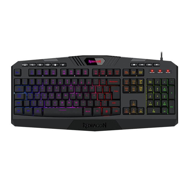 Teclado Gamer Redragon Harpe2 RGB, ABNT2, Preto, K503RGB-V2 em Oferta na Shopee