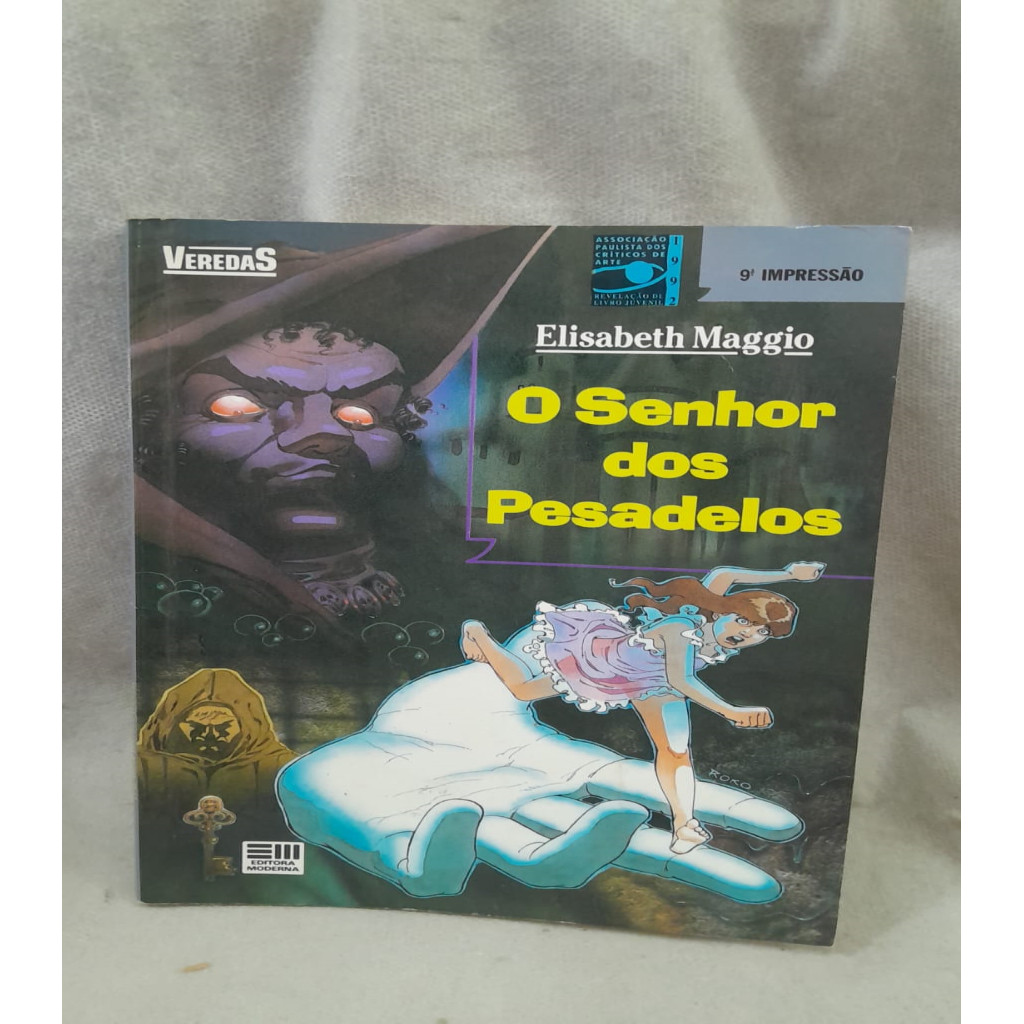 O Senhor dos Pesadelos autor Elisabeth Maggio