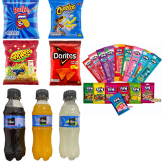 KIT 15 SALGADINHO ELMA CHIPS + 15 SUCOS DEL VALLE 200ml + 15 FINIS SORTIDOS em Oferta na Shopee