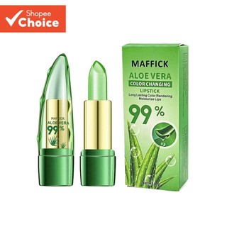 Batom Que Muda De Cor De Aloe Vera , Bálsamo Colorido Hidratante De Longa Duração Com Tem…