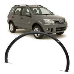 Moldura Acabamento Preto Paralama Dianteiro Ecosport 2003 a 2012