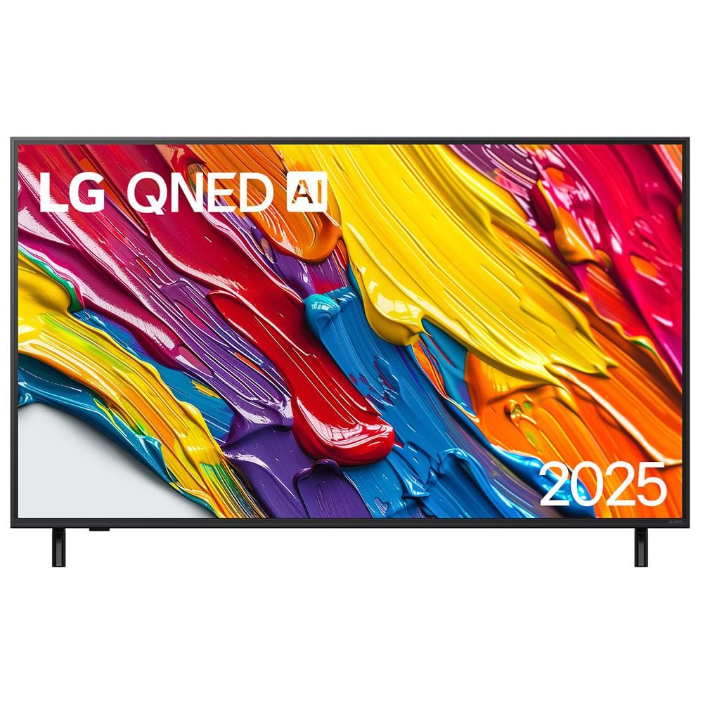 Smart TV LG QNED 65" Polegadas com webOS 25 e Processador α7 AI - 65QNED82ASG