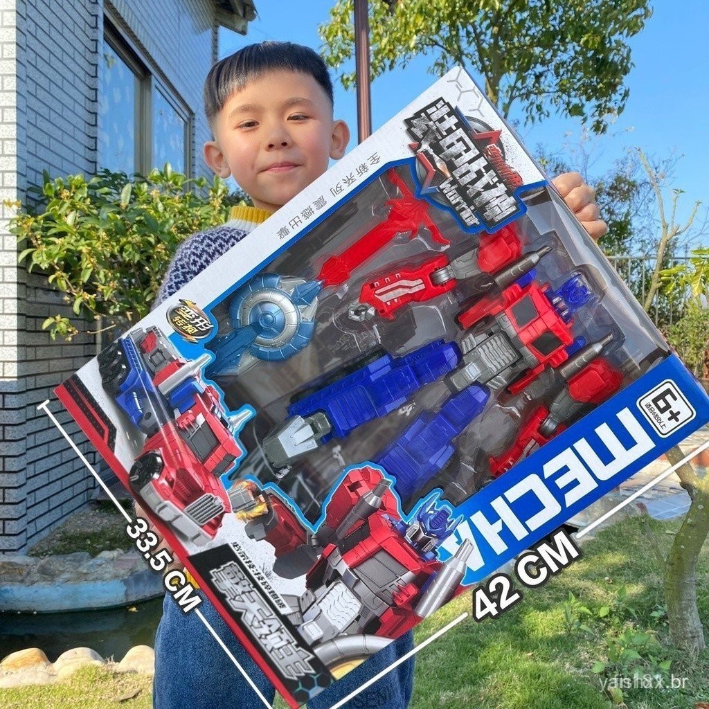 Transformers Optimus Prime Bumblebee Brinquedos Transformers Brinquedos Robôs Infantis Aniversário LQOD