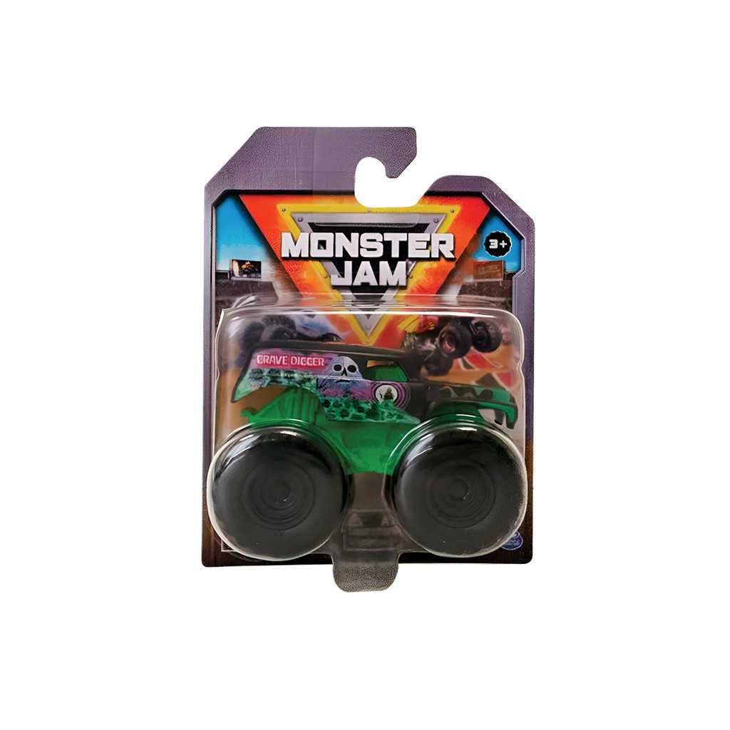 Carrinho Grave Digger de 5cm 1:72 - Monster Jam em Oferta na Shopee