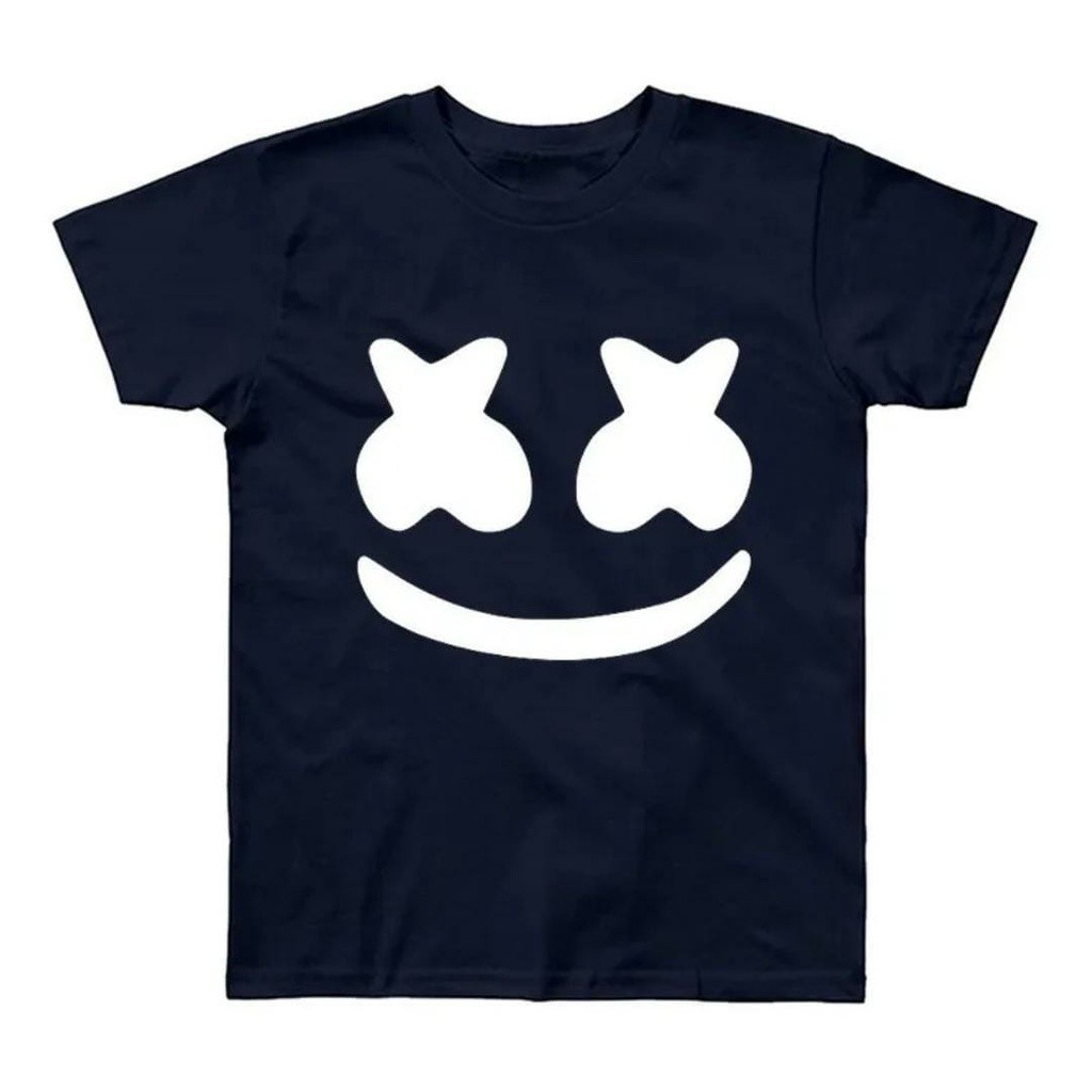 Camiseta Infantil Dj Marshmello Camisa Infantil Juvenil Premium premium Premium Top Top