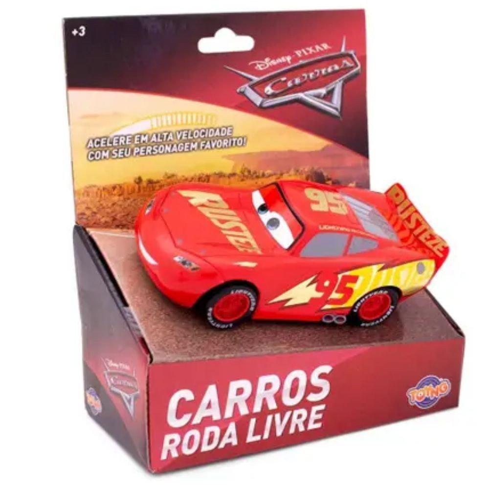 Brinquedo Toyng Carros Roda Livre +3 - Mom & Baby