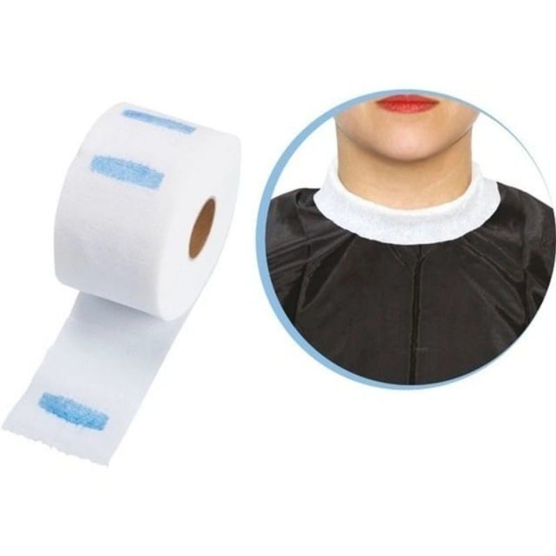Gola Higiênica Descartável Protetor Para Pescoço Barbeiro Cabeleireiro