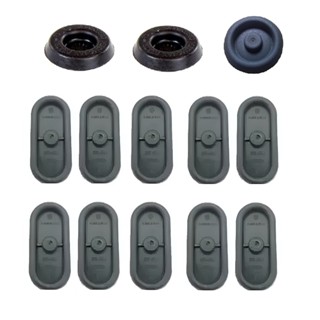 Kit Tampão Caixa De Ar + Estepe + 40mm Gol G5 G6 Original Vw em Oferta na Shopee