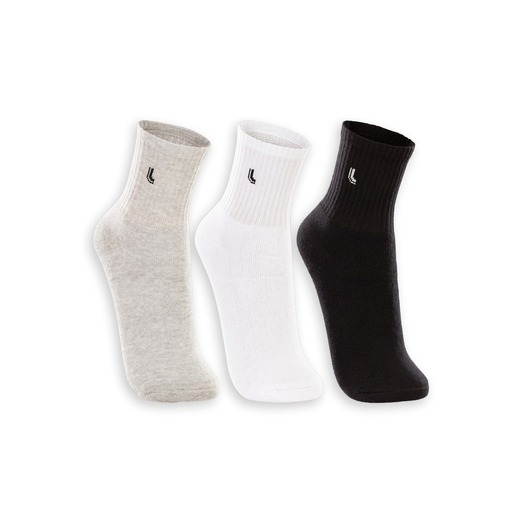 Kit 3 Pares de Meias Esportiva Cano Médio Lupo 3148-089 em Oferta na Shopee