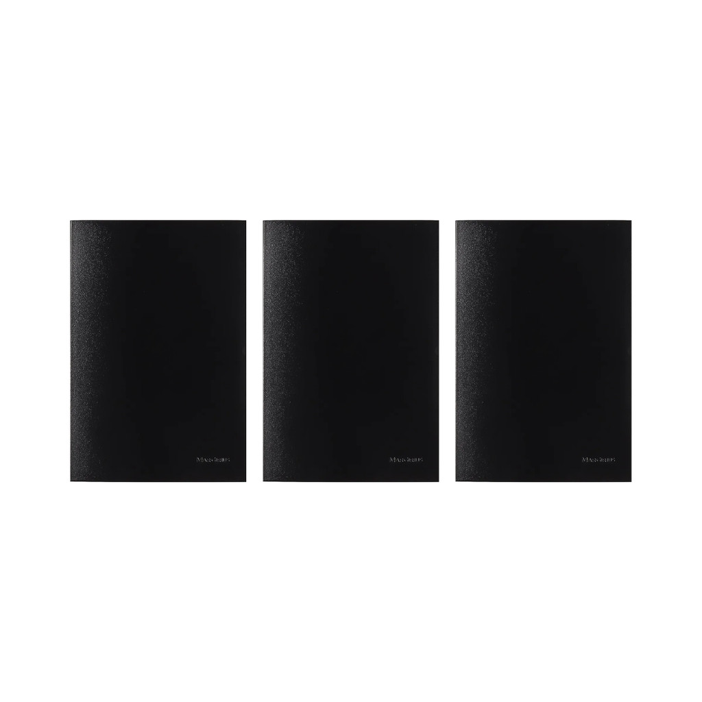 KIT COM 3 MG PRETO PLACA 4X2 CEGA EBONY CLEAN