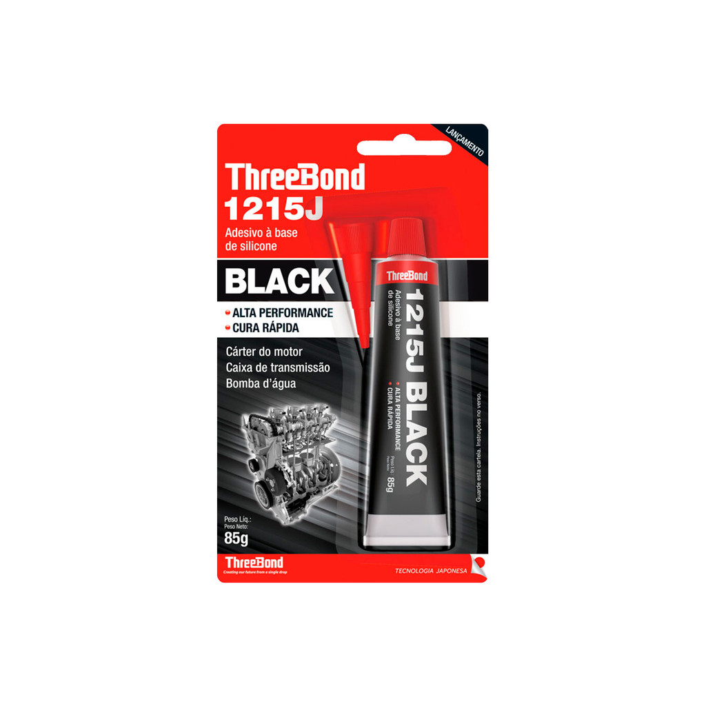 SILICONE NEUTRO BLACK 85G THREE BOND HT