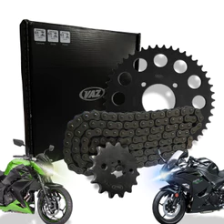 Kit relação Kawasaki Z300 Ninja 300 Com Retentor Vaz Extreme