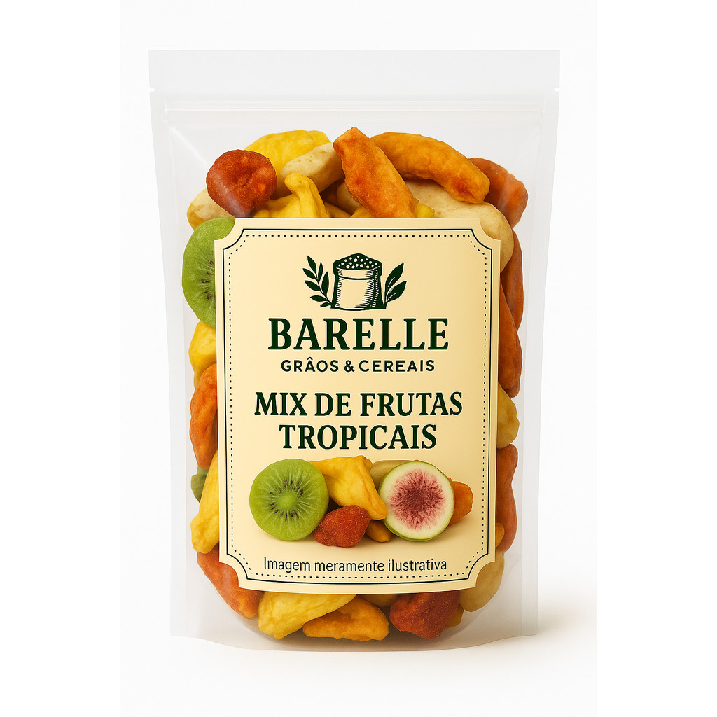 Mix Frutas Tropicais Liofilizadas Chips Premium em Oferta na Shopee