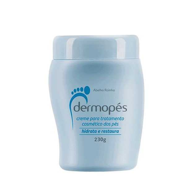 Creme Para Tratamento Dos Pés Hidrata e Restaura Dermopés Abelha Rainha 230g - 2089 ABELHA RAINHA em Oferta na Shopee