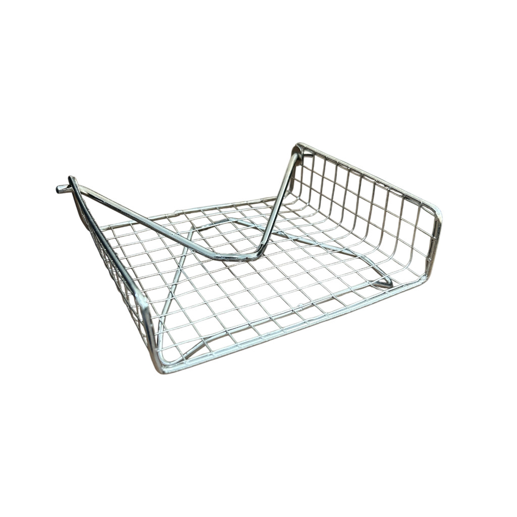 Porta Guardanapo Horizontal em Tela Cromada Organizador Mesa Posta