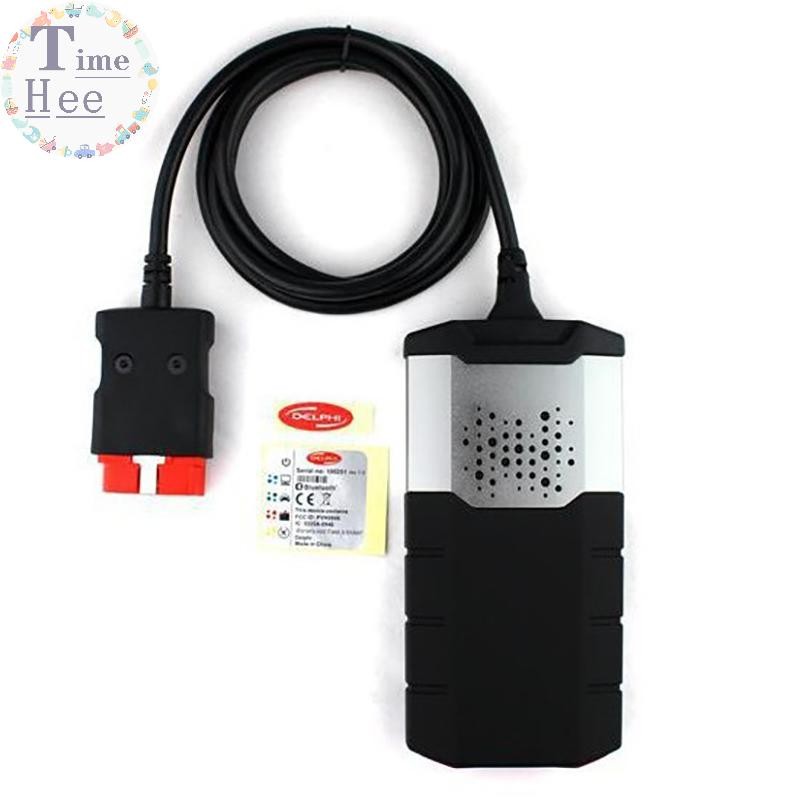 TimeHee 1Set Scanner Para Delphis Novo USB Keygen Auto Car And Truck Ferramenta De Diagnóstico BR