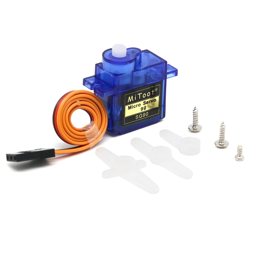 MICRO SERVO MOTOR 9G SG90 TOWERPRO + ACESSÓRIOS em Oferta na Shopee