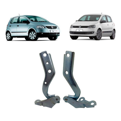 Kit Par Dobradica Braco Capo Fox Crossfox Spacefox Orig. Vw.
