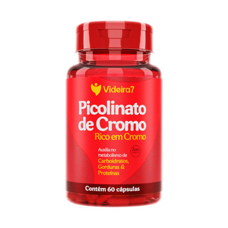 Picolinato De Cromo 100% Idr Cápsula em Oferta na Shopee