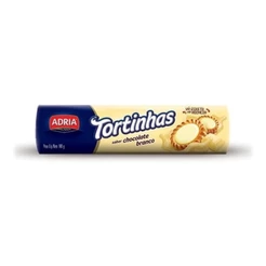 Adria Tortinhas Chocolate Branco