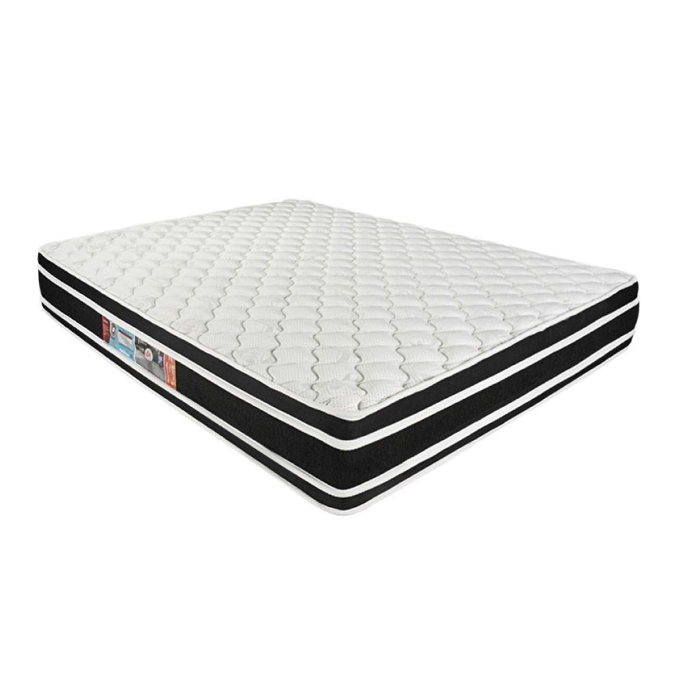 Colchão De Espuma D33 Queen - Castor - Black & White Double Face 158x198x27cm - Home & Living
