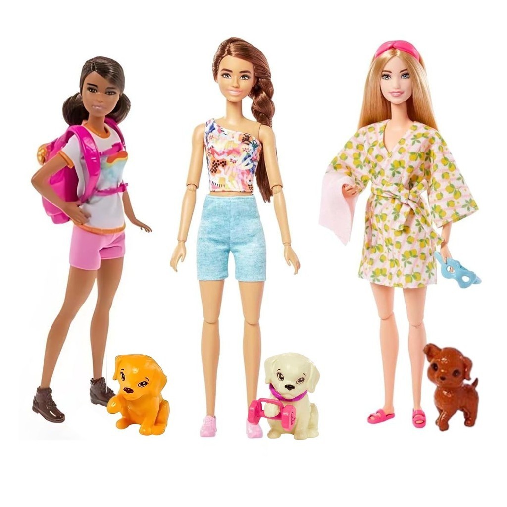 Boneca Barbie Dia de Spa com Pets e Acessórios - Mattel