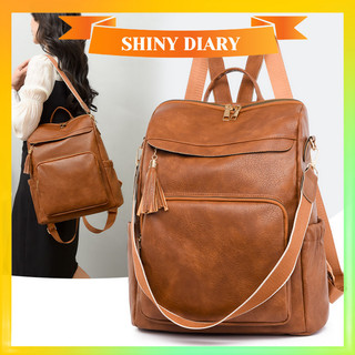 Mochilas Femininas Escolar Bolsa De Viagem Faculdade Trabalho Casual Bolsa Elegante Antif…