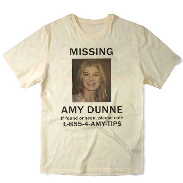 Camiseta Algodao Amy Dunne Garota Exemplar Gone Girl Filmes David Flincher Cinema Memes Engraçado