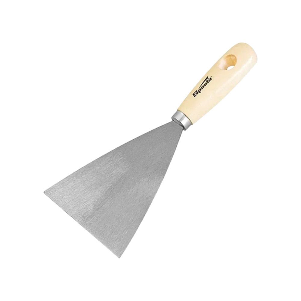 Espátula Aço Inoxidável 6cm com Cabo de Madeira Sparta 8521255 em Oferta na Shopee