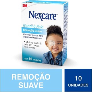 Protetor Ocular Nexcare Infantil Remoção Suave 10 Unidades em Oferta na Shopee