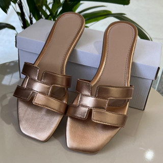 Sandália H Feminina casual rasteira verão em Oferta na Shopee