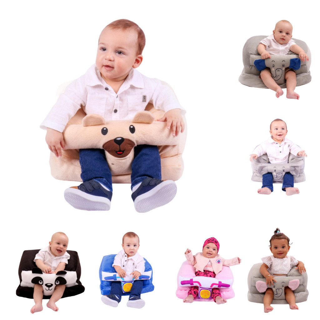 Assento De Sofá Apoio Para Bebe Sentar Almofada Cadeirinha Infantil Sofazinho Anti-Queda Almofada Menina e Menino