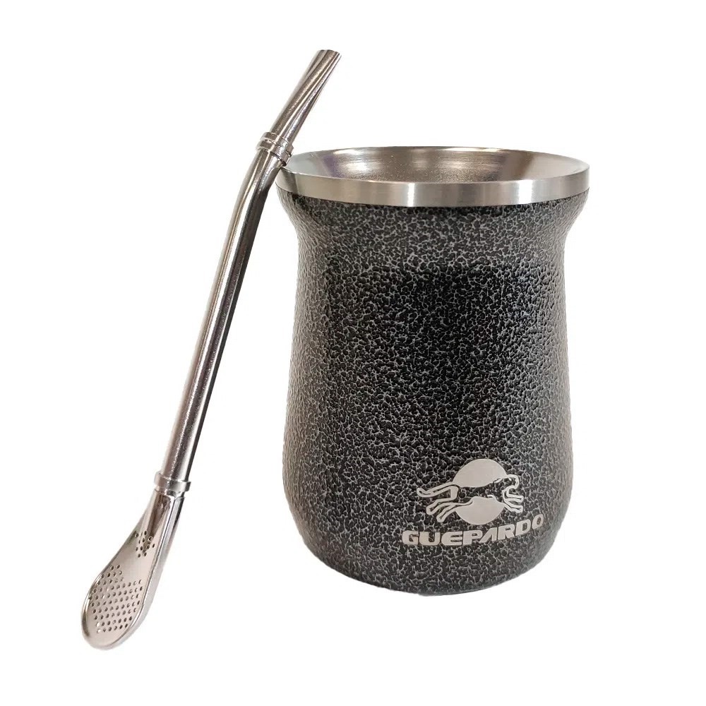 Cuia Térmica De Chimarrão Com Bomba Select 230ml - Guepardo