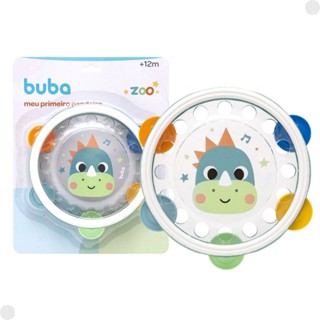 Brinquedo Infantil Instrumento Pandeiro Zoo Dino Musical 18825 - Buba em Oferta na Shopee