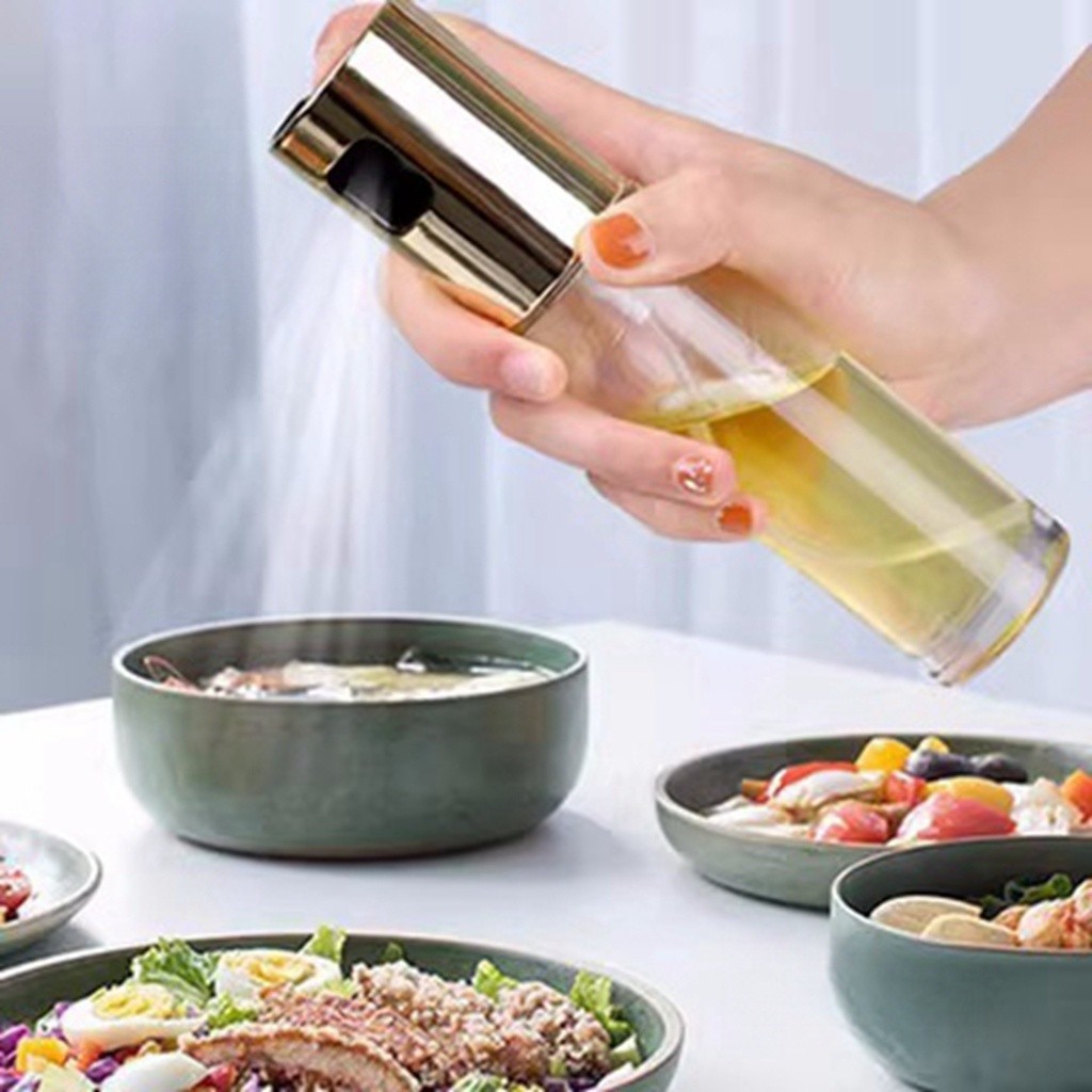 KIT1,2,3 UNIDADE DE Spray Pulverizador Borrifador Azeite Vinagre em Vidro 100ml em Oferta na Shopee