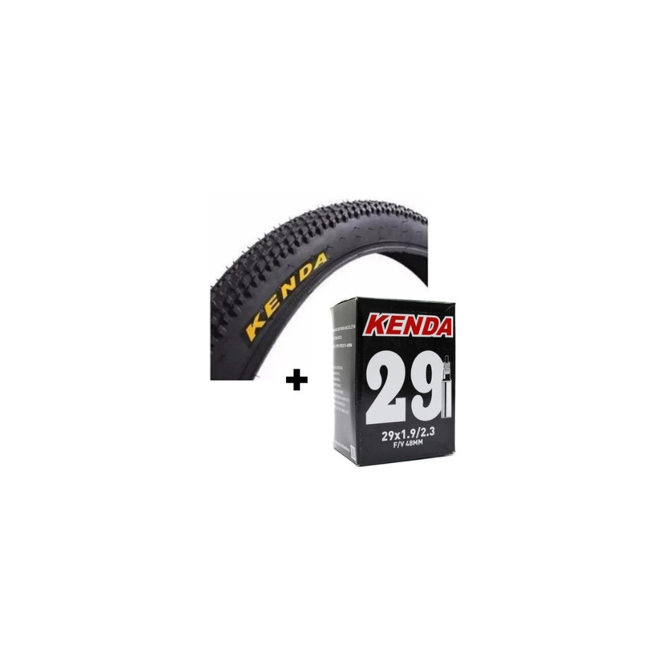 Pneu Aro 29 Mtb Bike 29x2.10 Kenda K1153 Com Câmara Kenda - Sports & Outdoors