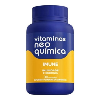 VITAMINAS NEO QUÍMICA IMUNE COM 30 COMPRIMIDOS em Oferta na Shopee