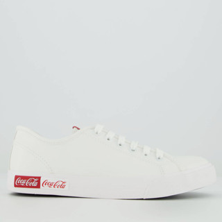 Tênis Coca Cola Blend Basic Town Branco em Oferta na Shopee