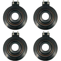 Kit 4 Reparo Compativel para Tweeter Hinor Hi 300 Hi 320 8 Ohms 100W Force One