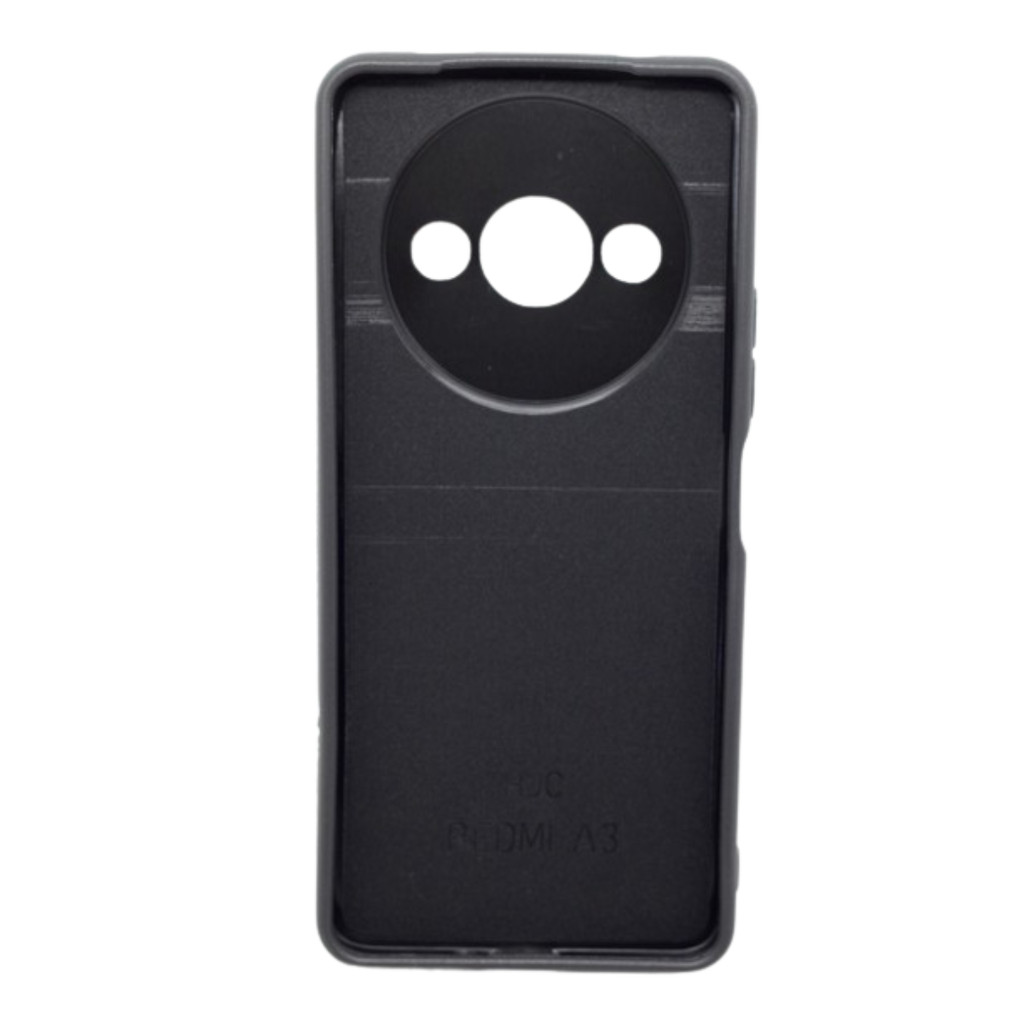 Capa Proteção Capinha Para Redmi A3 Aveludada Silicone Compativel Xiaomi TPU Case