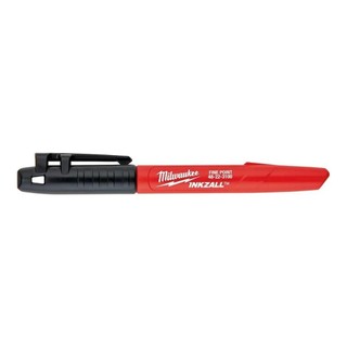 Kit 2 Canetas Ponta Fina Preta Inkzaal Milwaukee