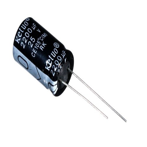 30 Pçs Capacitor Eletrolítico 2200uf 25v 2200 x 25 105ºC em Oferta na Shopee
