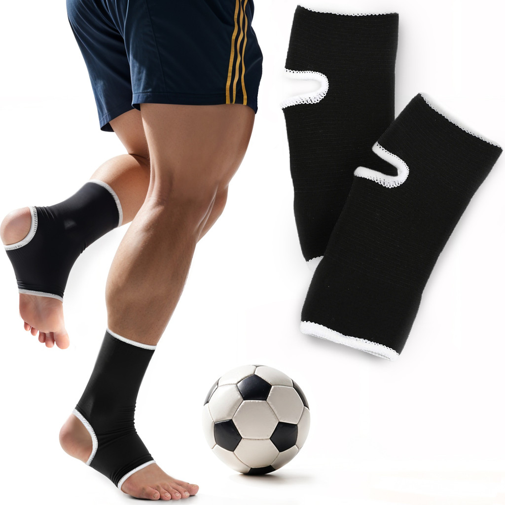 Kit 2 Tornozeleira Ortopedica Compressão Protetor Estabilizador Tornozelo Futebol Volei Alivio Dor
