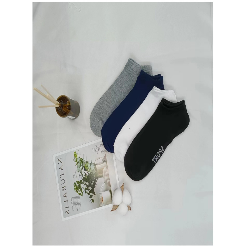 Kit 12 Pares Meias Masculina Esportiva Multicolor - Cano Curto