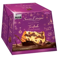 Panettone Recheado Trufado com Gotas Chocolate 500g - Santa Edwiges