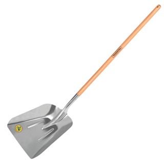 Pá Carvoeira de Alumínio com Cabo de Madeira 120 cm em Oferta na Shopee
